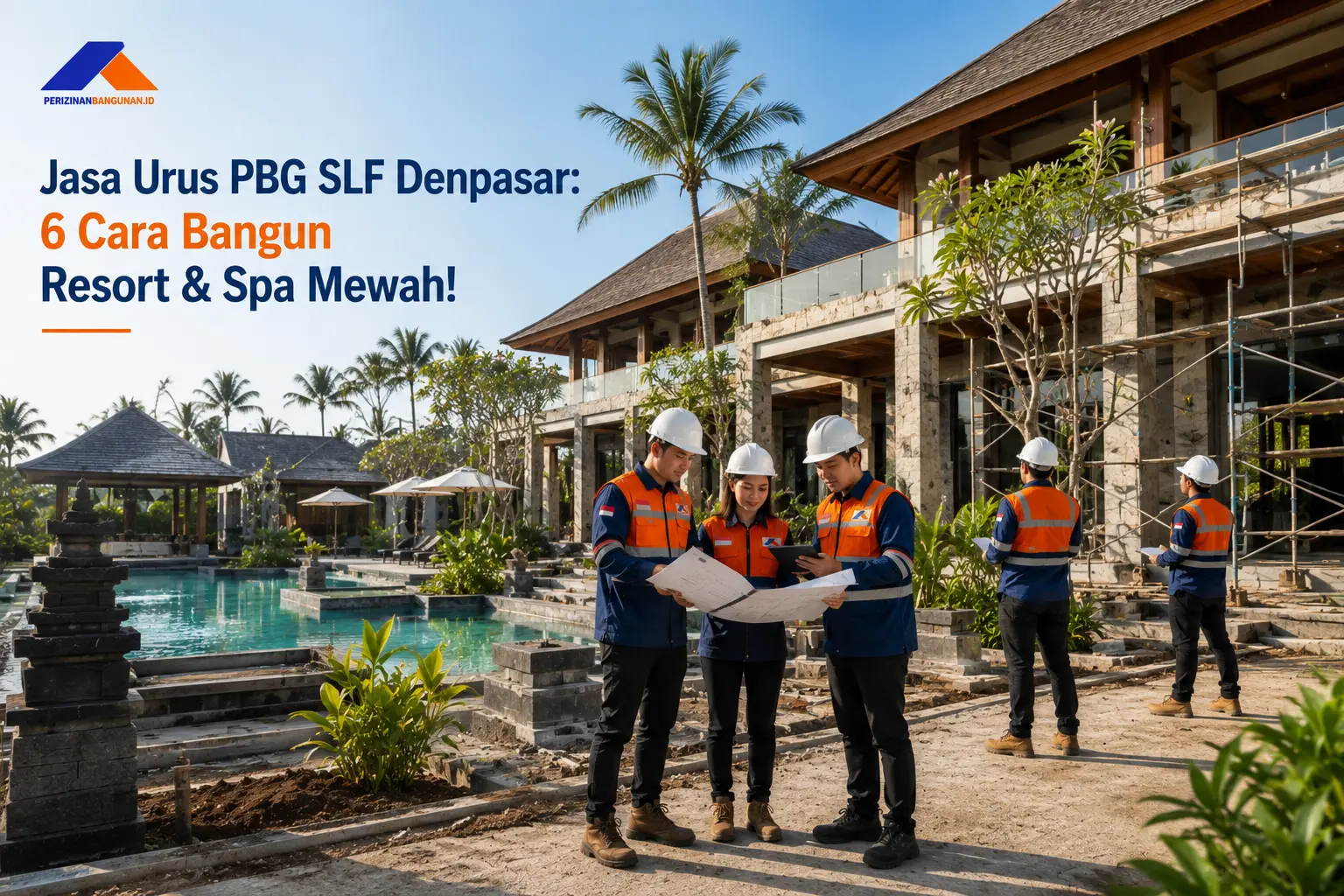 Jasa Urus PBG SLF Denpasar: 6 Cara Bangun Resort and Spa Mewah Sesuai Regulasi!
