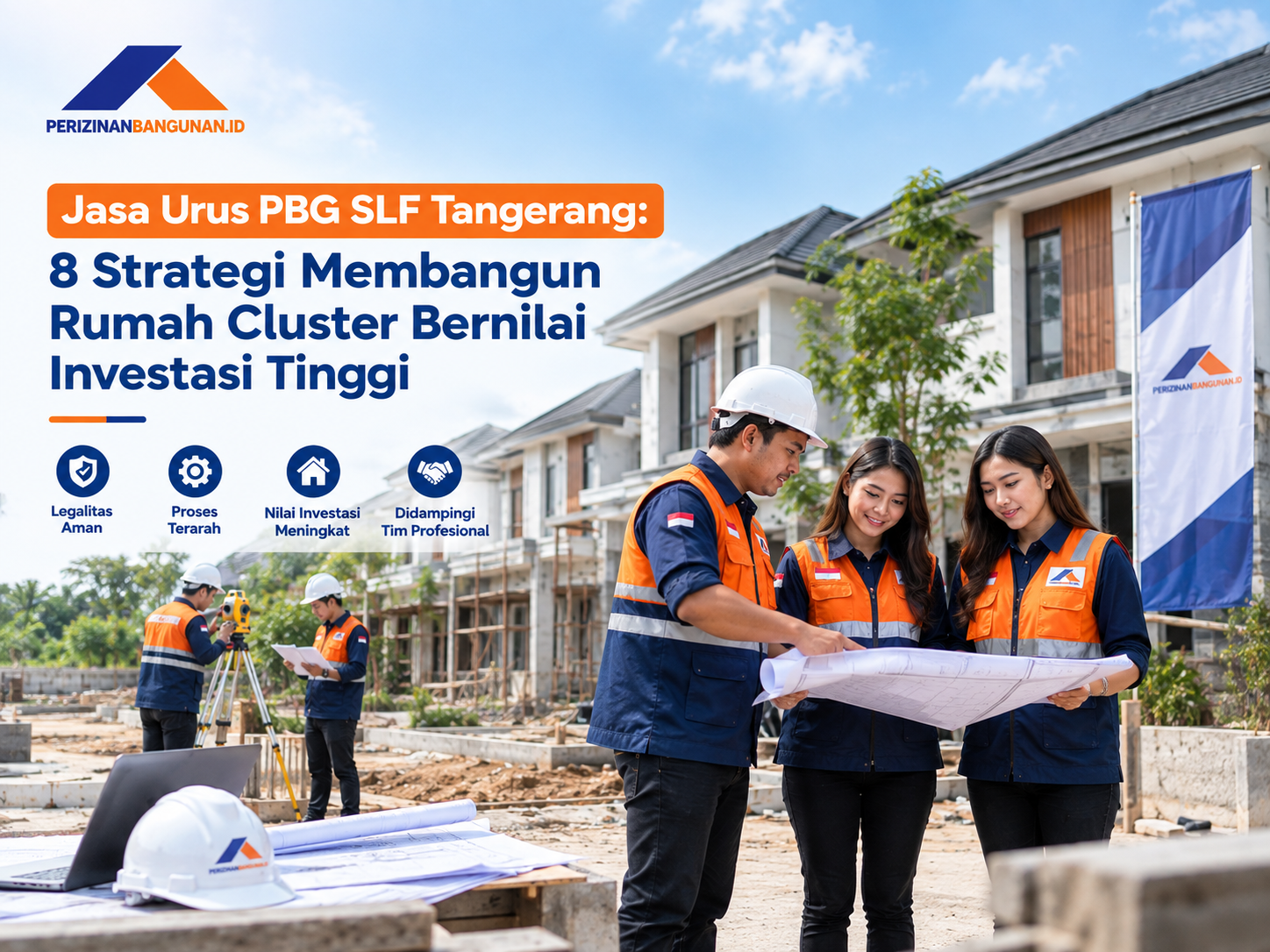 Jasa Urus PBG SLF Tangerang: 8 Strategi Membangun Rumah Cluster Bernilai Investasi Tinggi! Best Agency