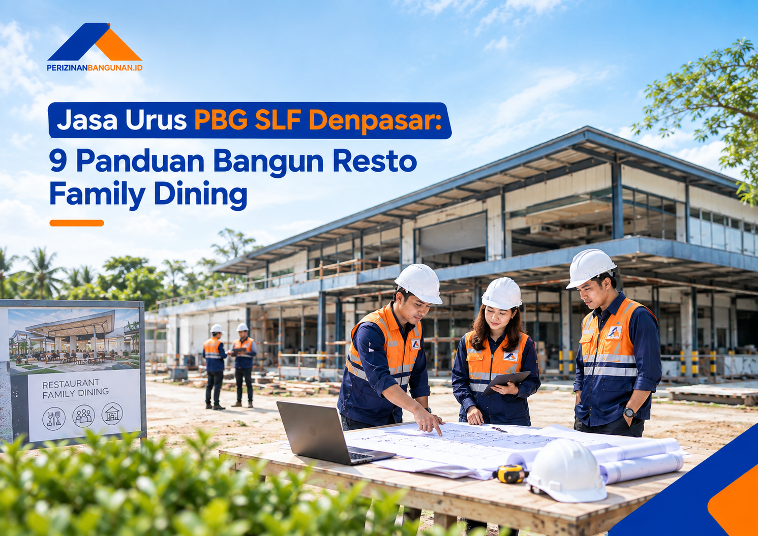 Jasa Urus PBG SLF Denpasar: 9 Panduan Bangun Resto Family Dining! Best Agency