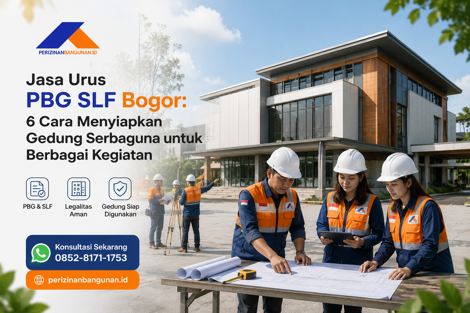 Jasa Urus PBG SLF Bogor: 6 Cara Menyiapkan Gedung Serbaguna untuk Berbagai Kegiatan! Best Agency