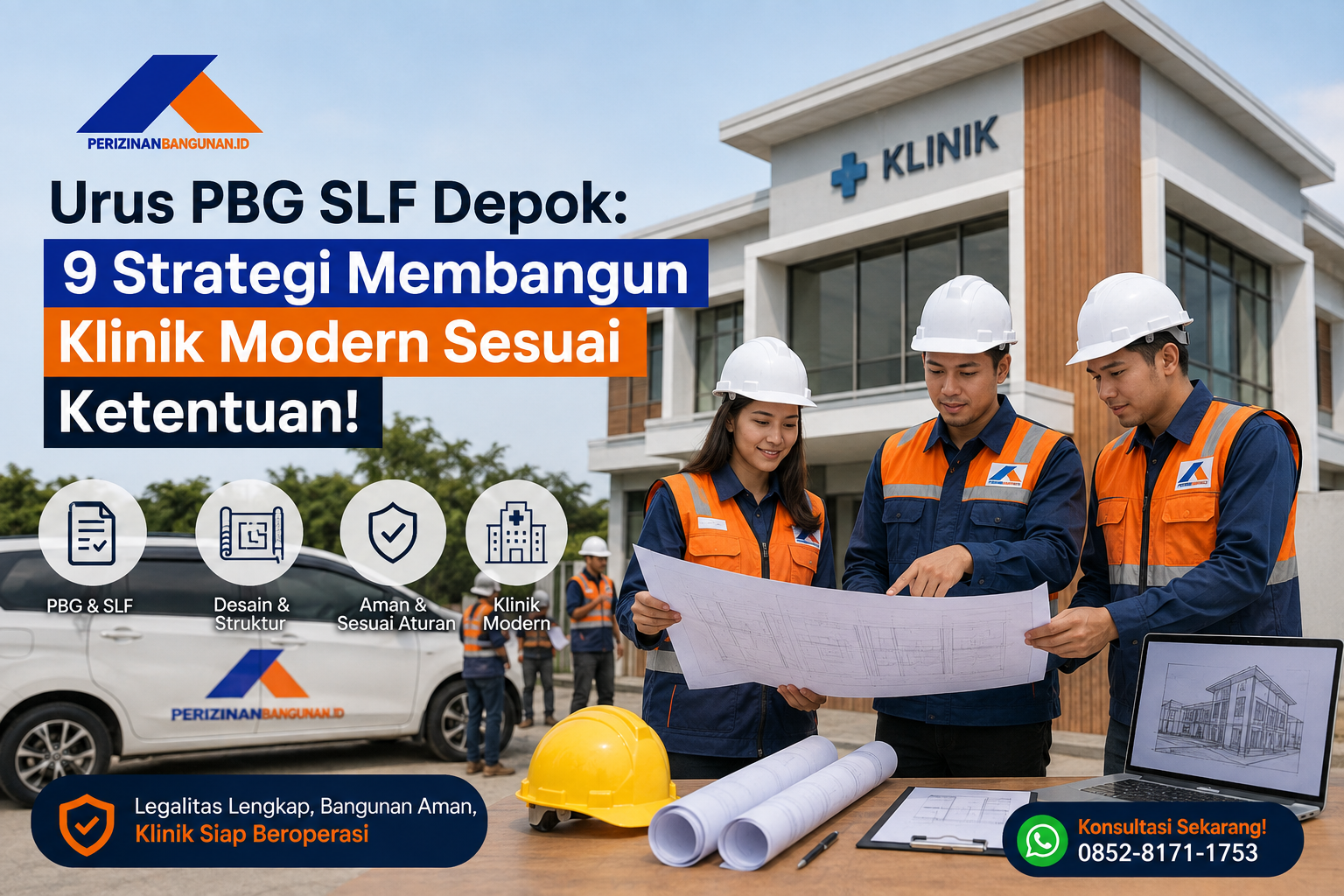 Urus PBG SLF Depok: 9 Strategi Membangun Klinik Modern Sesuai Ketentuan! Best Agency