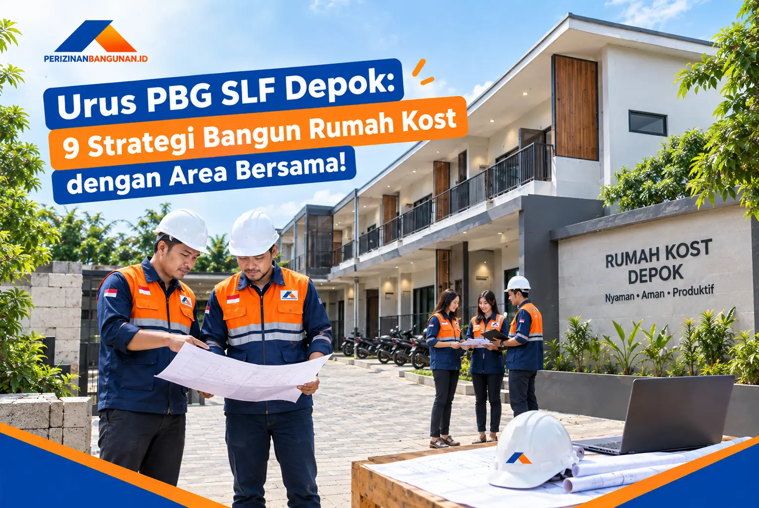 Urus PBG SLF Depok: 9 Strategi Bangun Rumah Kost dengan Area Bersama! Best Agency