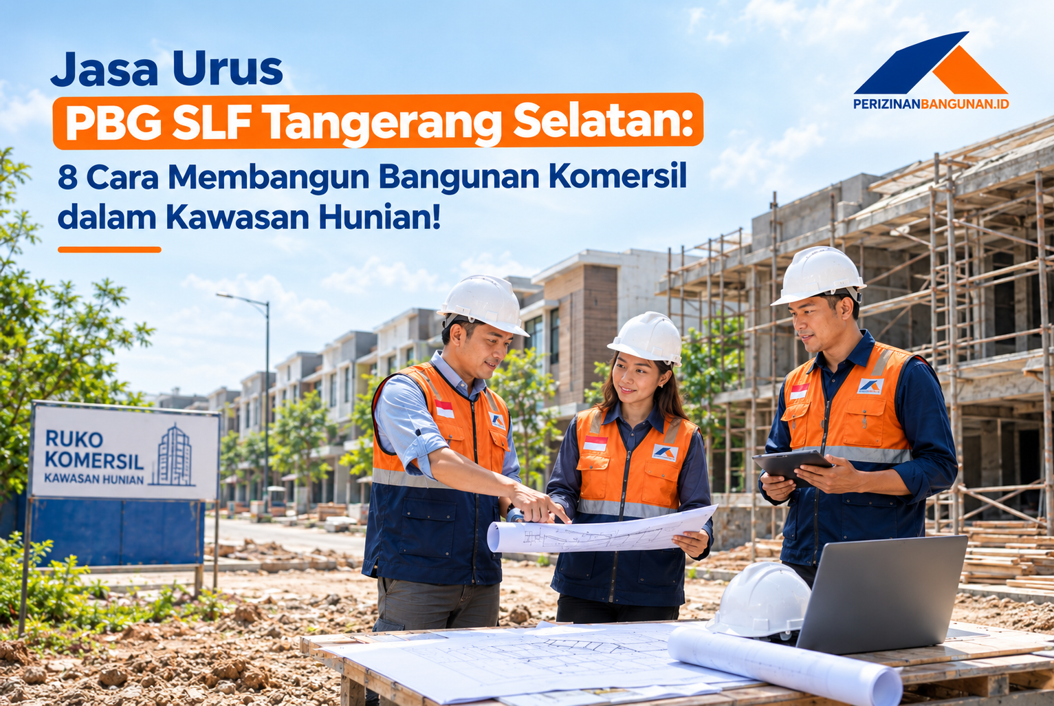 Jasa Urus PBG SLF Tangerang Selatan: 8 Cara Membangun Bangunan Komersil dalam Kawasan Hunian! Best Agency