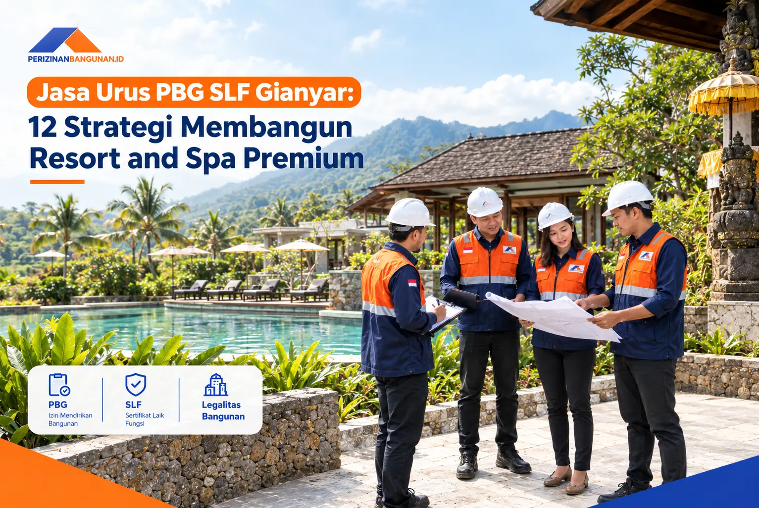 Jasa Urus PBG SLF Gianyar: 12 Strategi Membangun Resort and Spa Premium! Best Agency