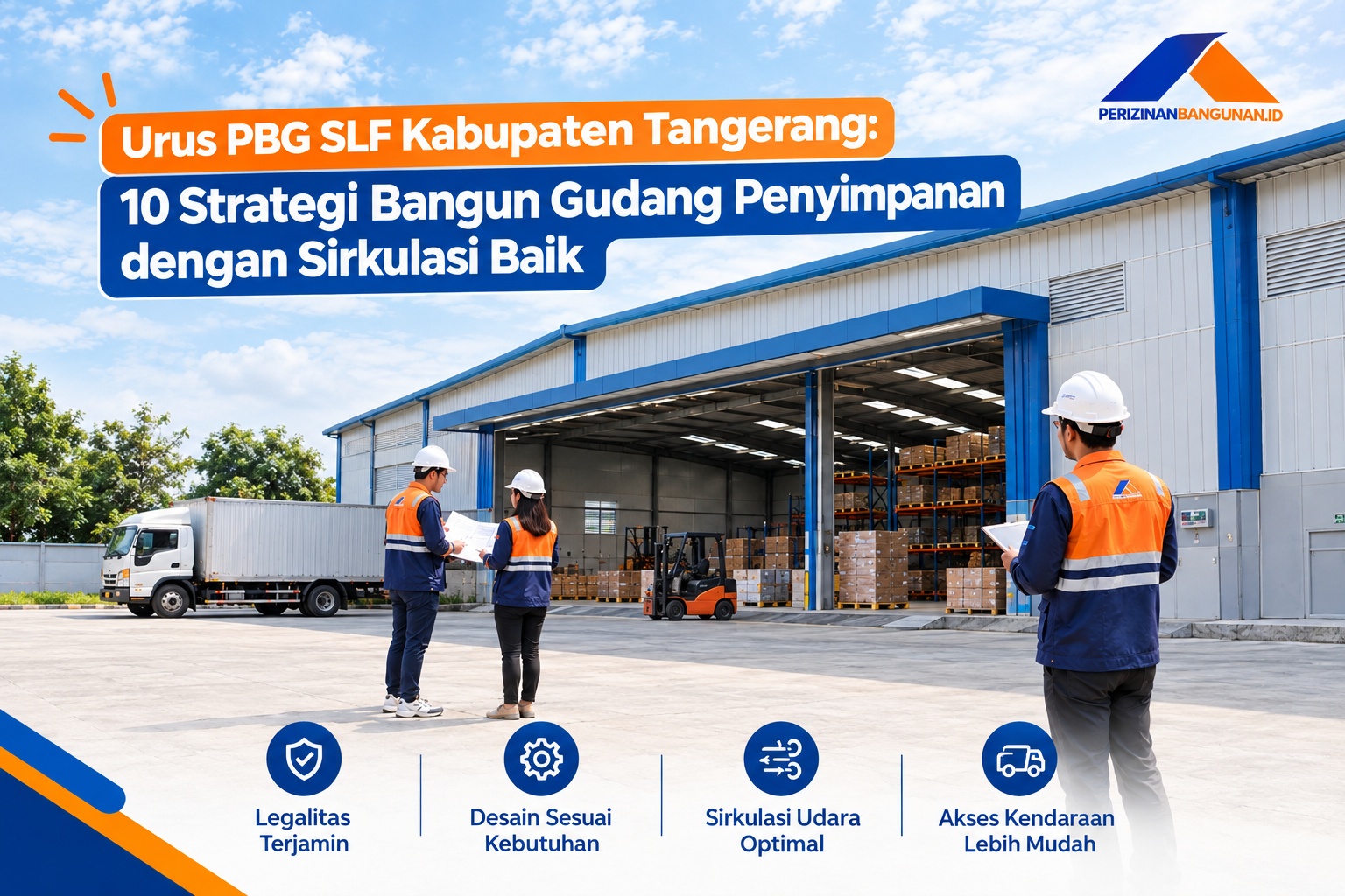 Urus PBG SLF Kabupaten Tangerang: 10 Strategi Bangun Gudang Penyimpanan dengan Sirkulasi Baik! Best Agency