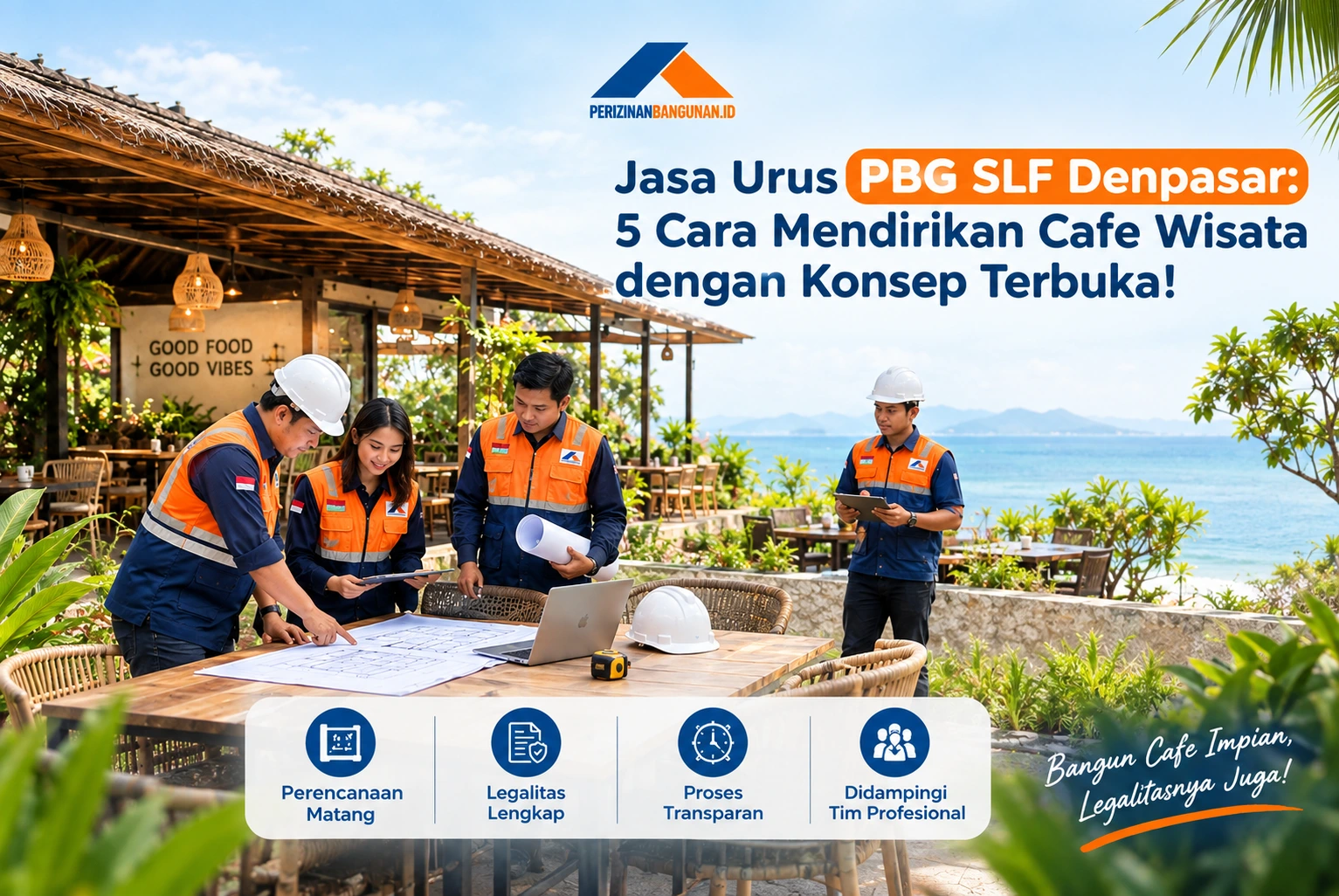 Urus PBG SLF Denpasar: 5 Cara Mendirikan Cafe Wisata dengan Konsep Terbuka! Best Agency