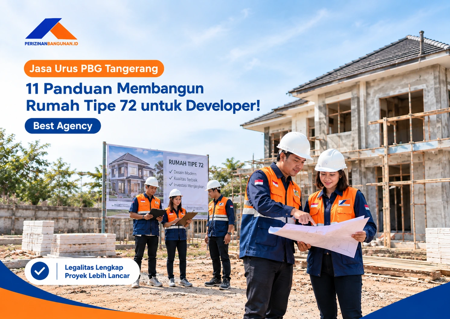 Jasa Urus PBG Tangerang: 11 Panduan Membangun Rumah Tipe 72 untuk Developer! Best Agency