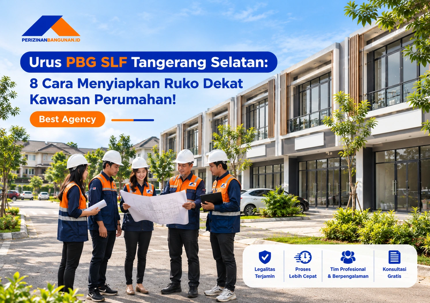 Urus PBG SLF Tangerang: 8 Cara Menyiapkan Ruko Dekat Kawasan Perumahan! Best Agency