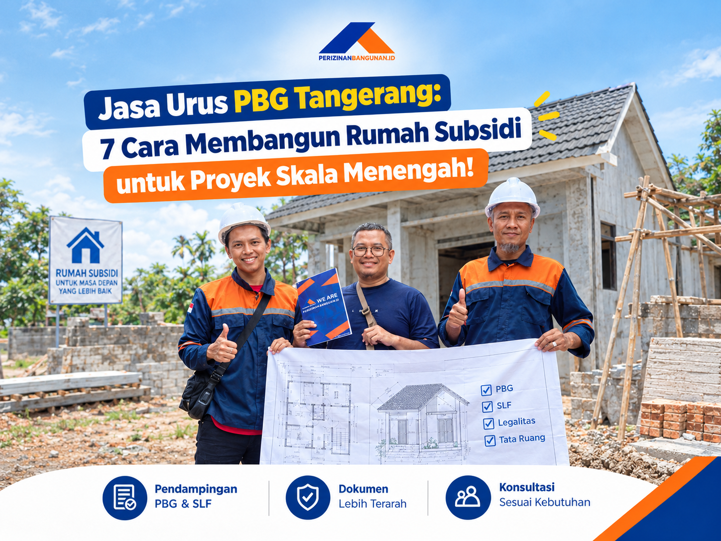Jasa Urus PBG Tangerang: 7 Cara Membangun Rumah Subsidi untuk Proyek Skala Menengah! Best Agency