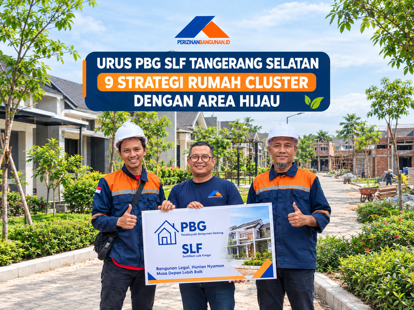 Urus PBG SLF Tangerang Selatan: 9 Strategi Menyiapkan Rumah Cluster dengan Area Hijau! Best Agency