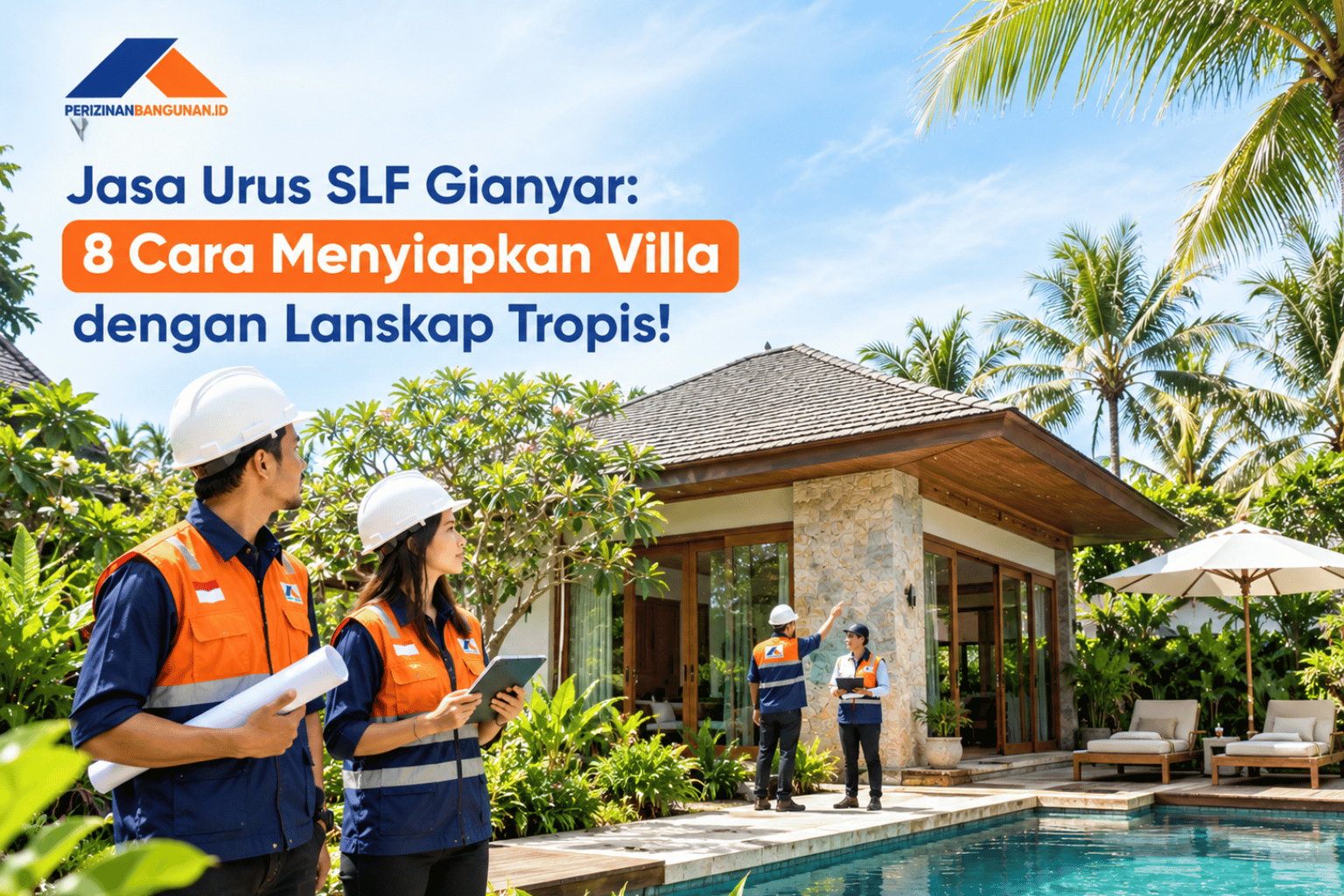 Jasa Urus SLF Gianyar: 8 Cara Menyiapkan Villa dengan Lanskap Tropis! Best Agency