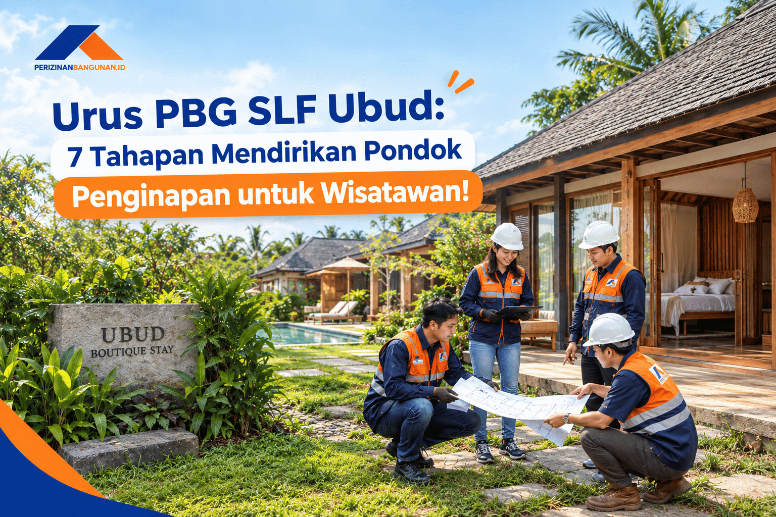 Urus PBG SLF Ubud: 7 Tahapan Mendirikan Pondok Penginapan untuk Wisatawan! Best Agency