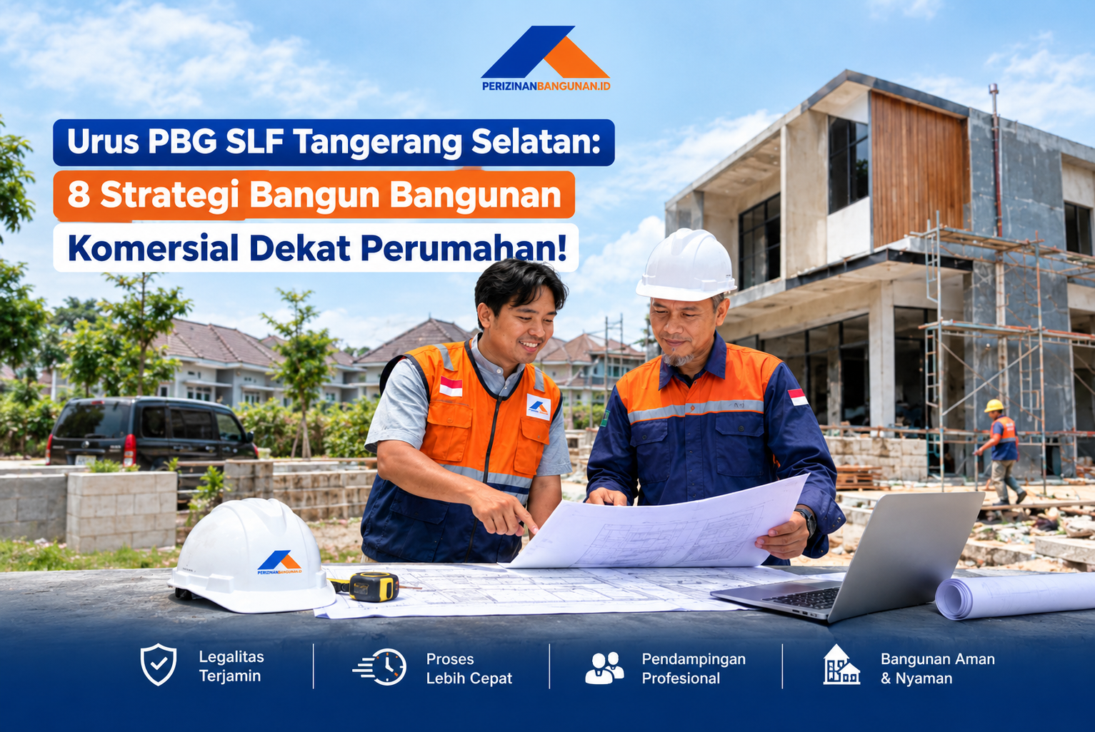 Urus PBG SLF Tangerang Selatan: 8 Strategi Bangun Bangunan Komersial Dekat Perumahan! Best Agency