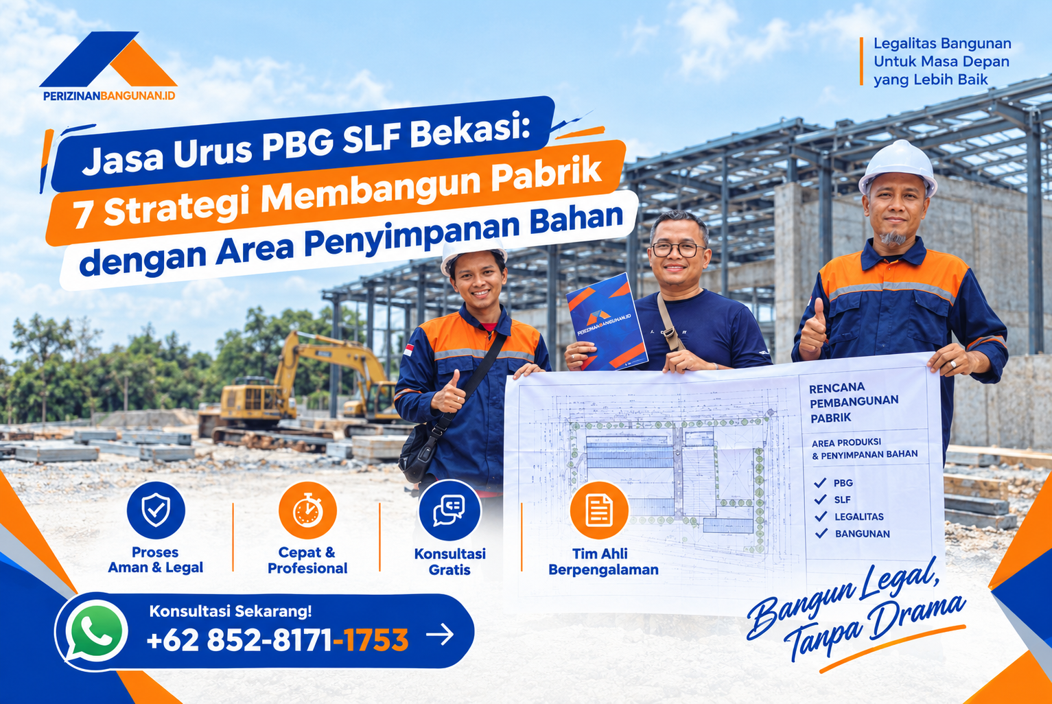 Jasa Urus PBG SLF Bekasi: 7 Strategi Membangun Pabrik dengan Area Penyimpanan Bahan! Best Agency