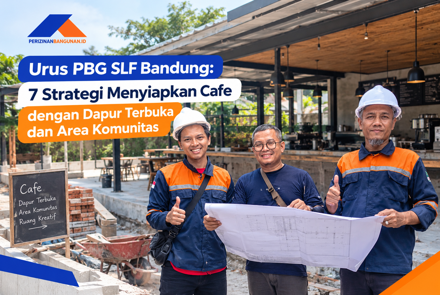 Urus PBG SLF Bandung: 7 Strategi Menyiapkan Cafe dengan Dapur Terbuka dan Area Komunitas! Best Agency