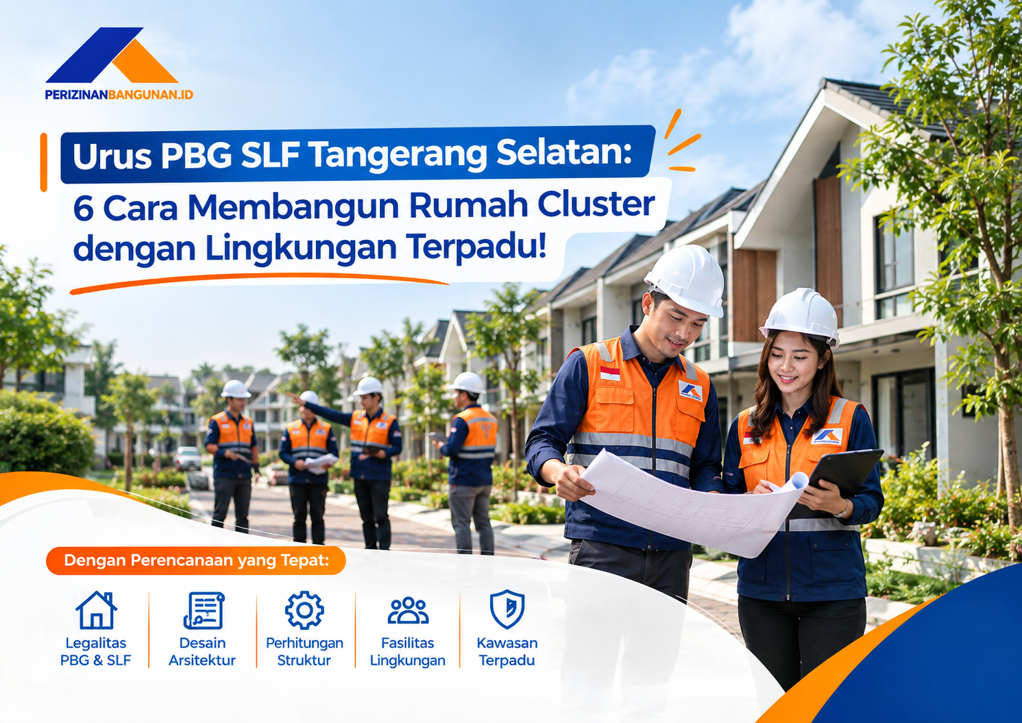 Urus PBG SLF Tangerang Selatan: 6 Cara Membangun Rumah Cluster dengan Lingkungan Terpadu! Best Agency