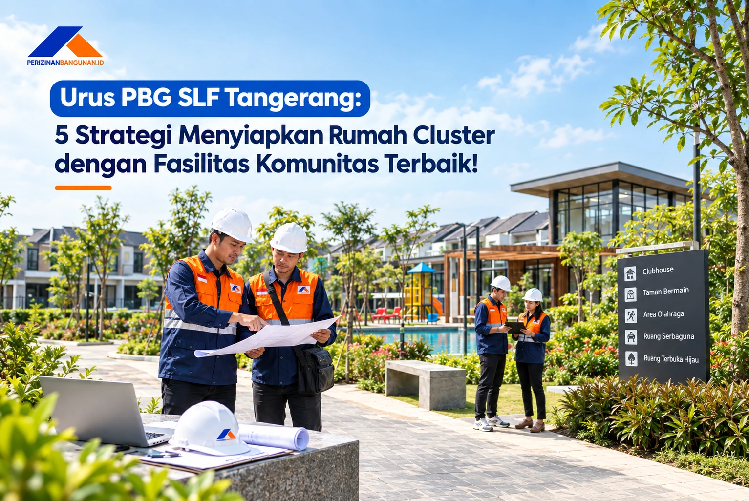 Urus PBG SLF Tangerang: 5 Strategi Menyiapkan Rumah Cluster dengan Fasilitas Komunitas Terbaik! Best agency