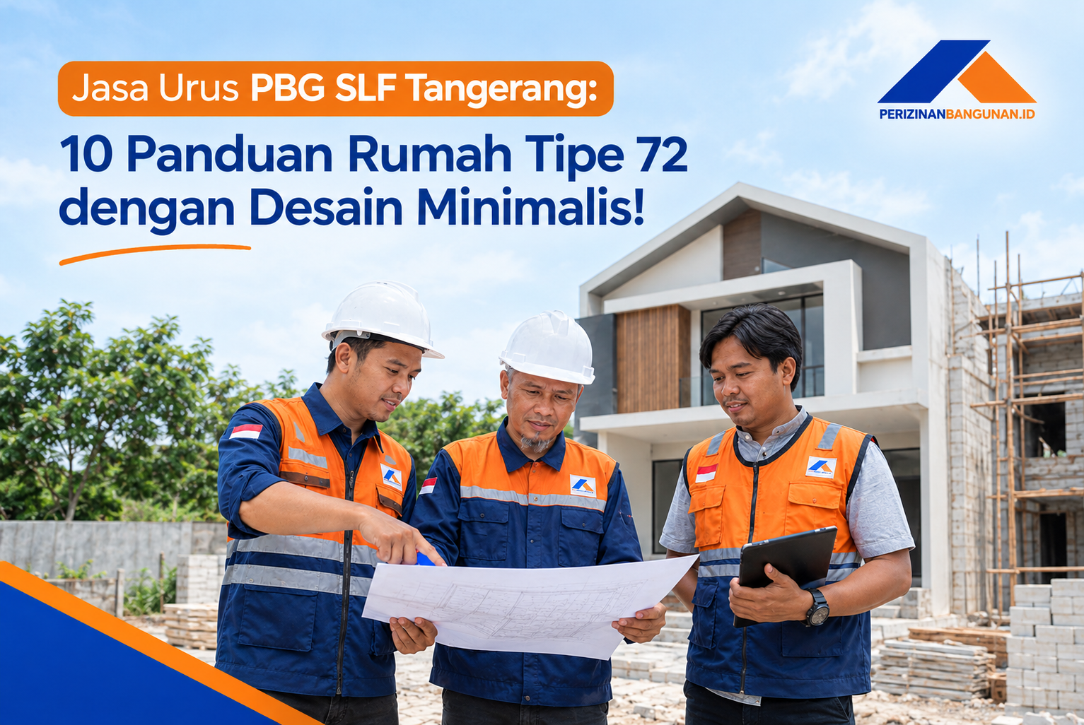 Jasa Urus PBG SLF Tangerang: 10 Panduan Rumah Tipe 72 dengan Desain Minimalis! Best Agency
