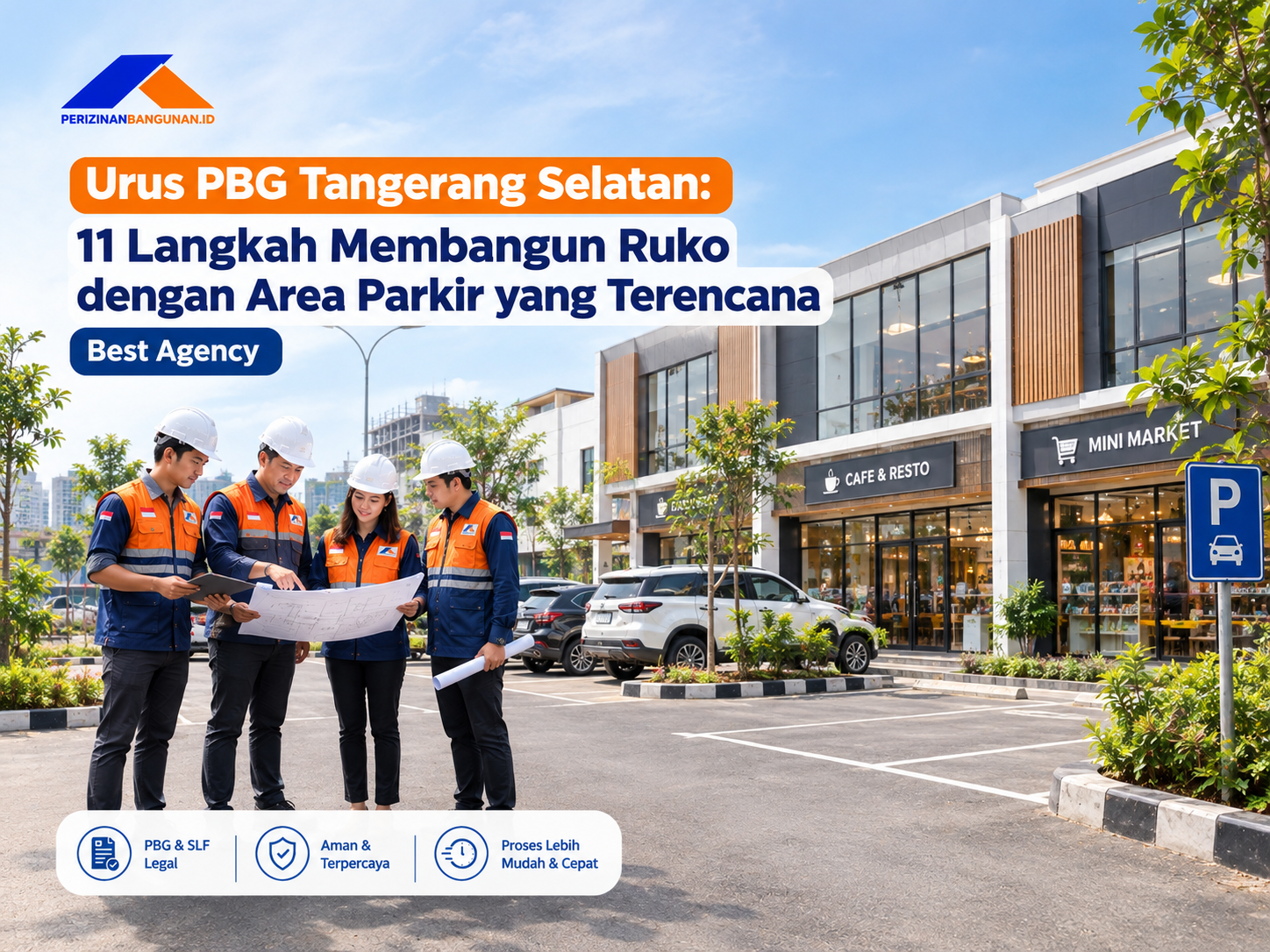 Urus PBG SLF Tangerang Selatan: 11 Langkah Membangun Ruko dengan Area Parkir Terencana! Best Agency