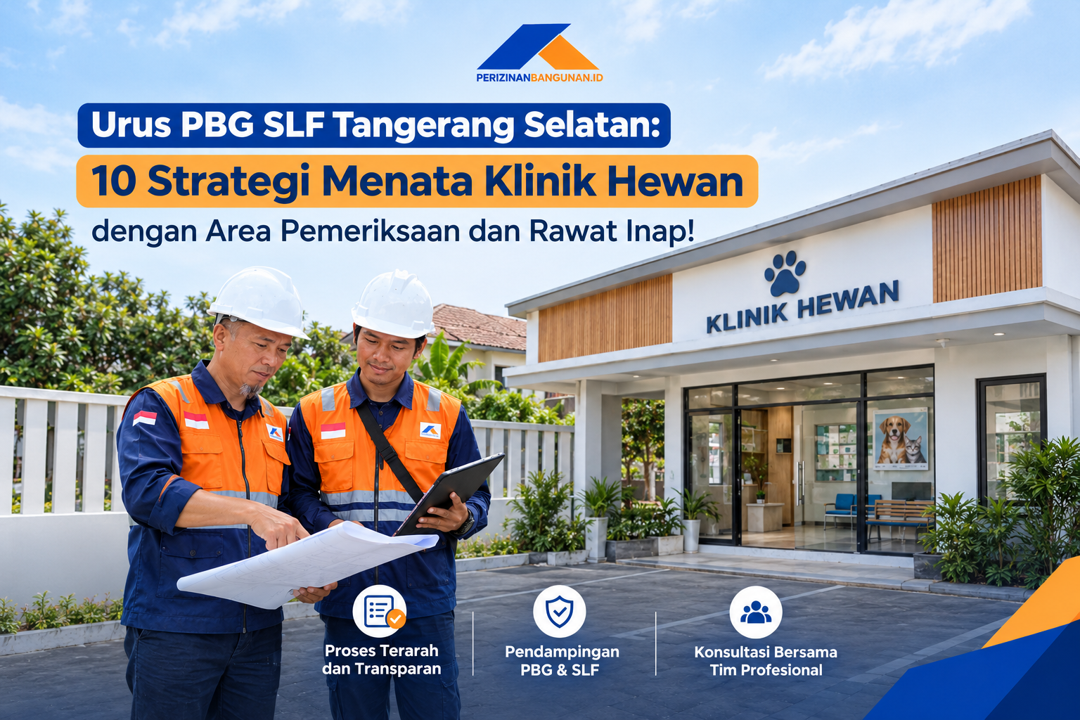 Urus PBG SLF Tangerang Selatan: 10 Strategi Menata Klinik Hewan! Best Agency