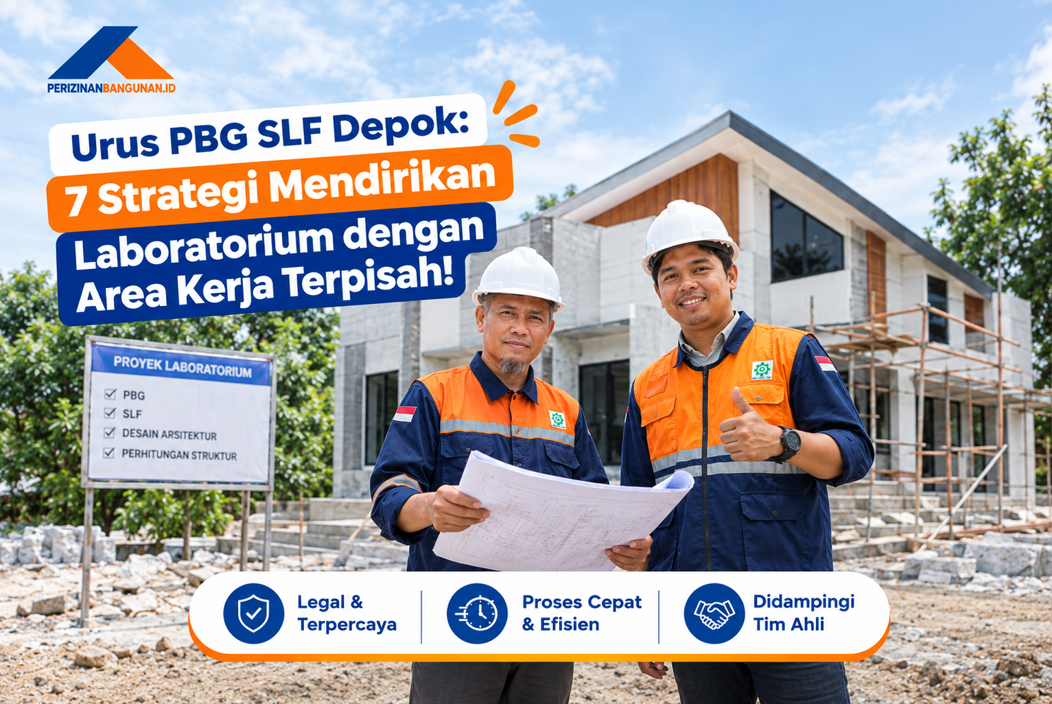 Urus PBG SLF Depok: 7 Strategi Mendirikan Laboratorium dengan Area Kerja Terpisah! Best Agency